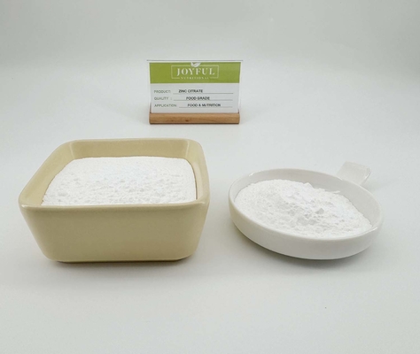 Buy Organic Zinc Citrate Trihydrate Powder Cas 546-46-3 Anti Adhesion online manufacture