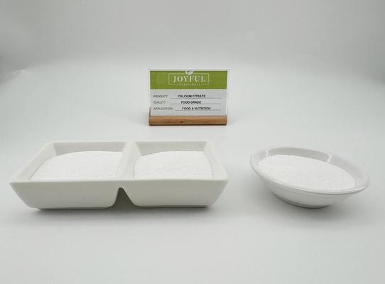 Pharmaceutical Pure Calcium Powder Citrate Granules For Foods Supplements